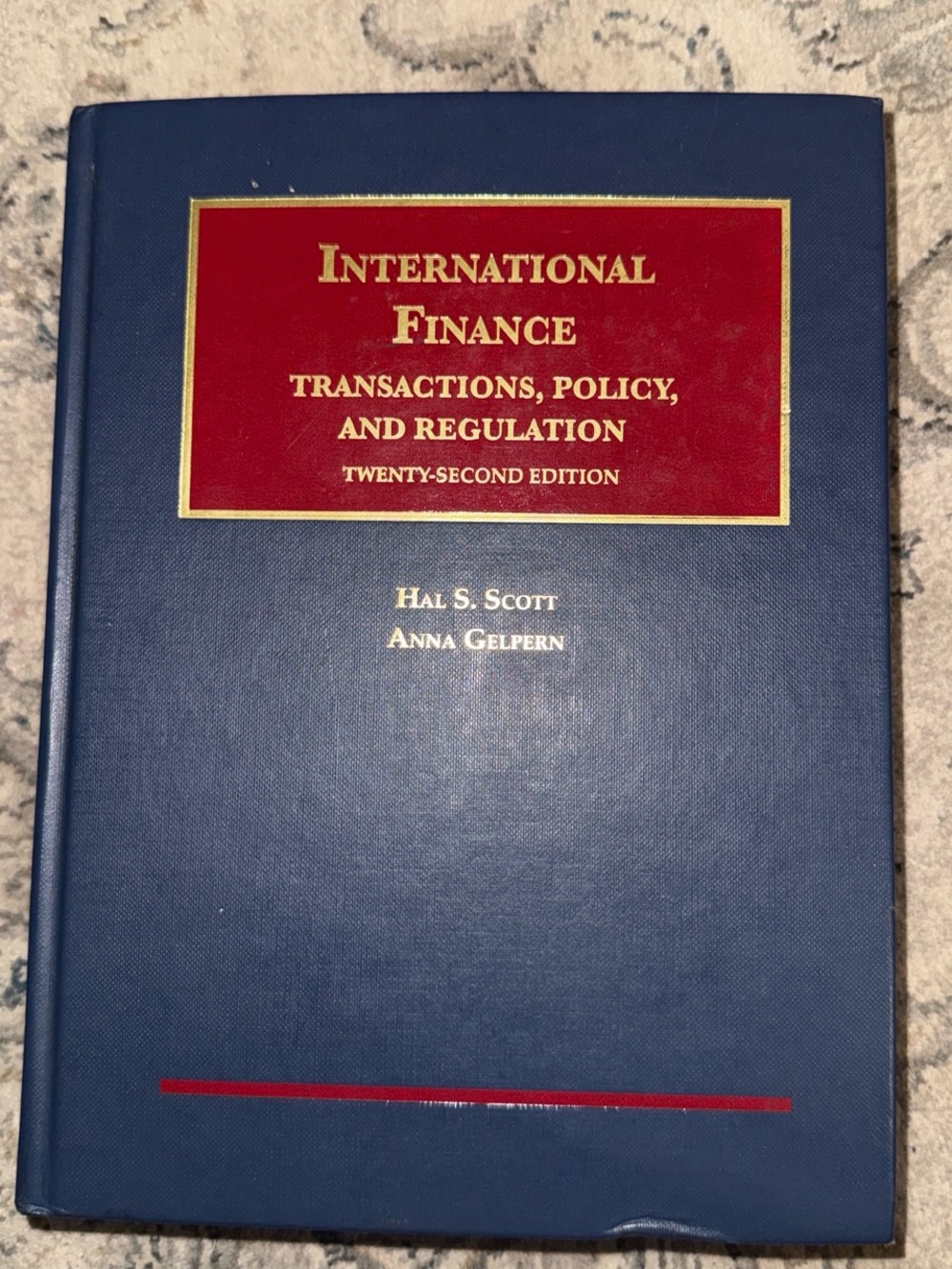International finance textbook